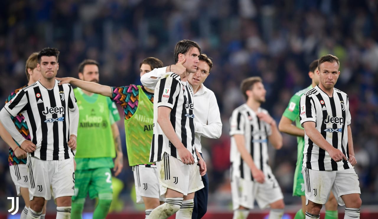 延長戦の末にコッパ イタリア決勝戦に敗れる Juventus