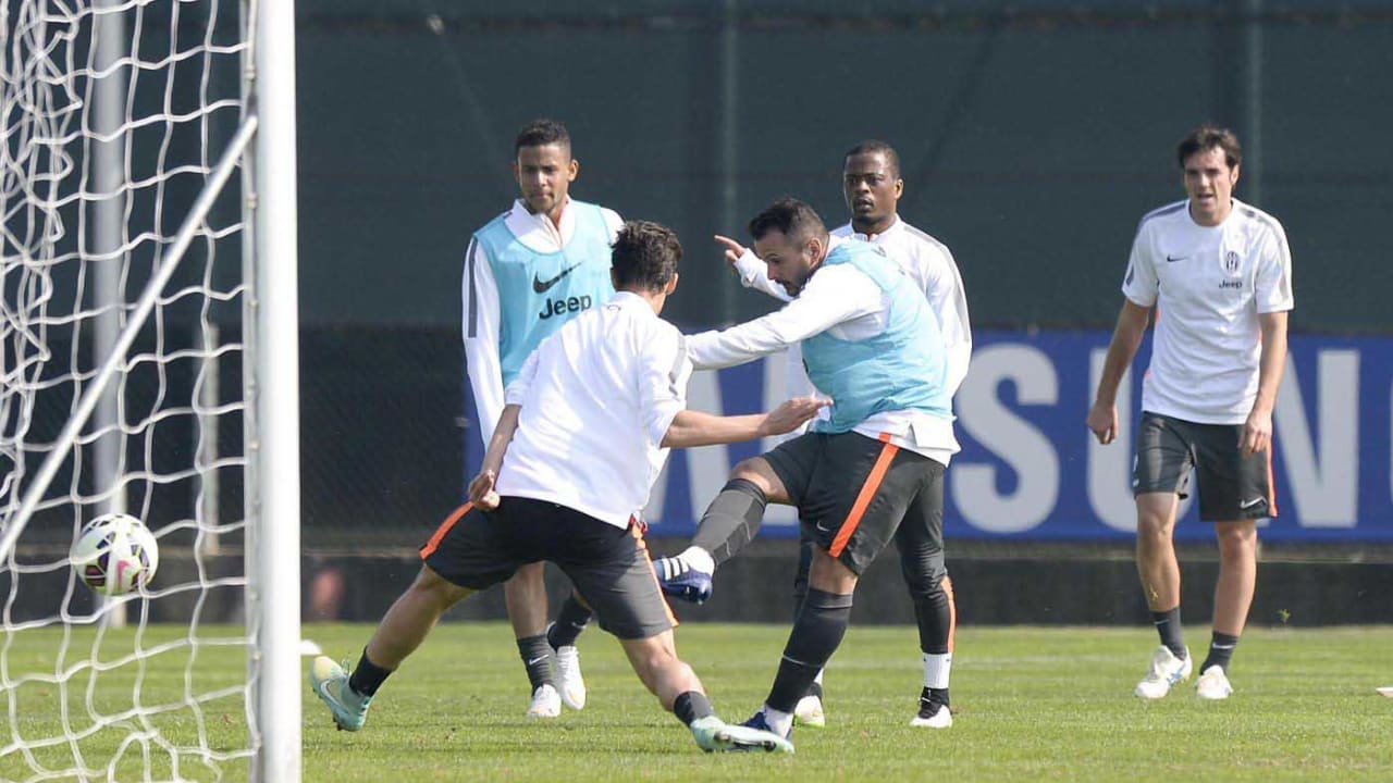Bolstered ranks in Tuesday training Juventus