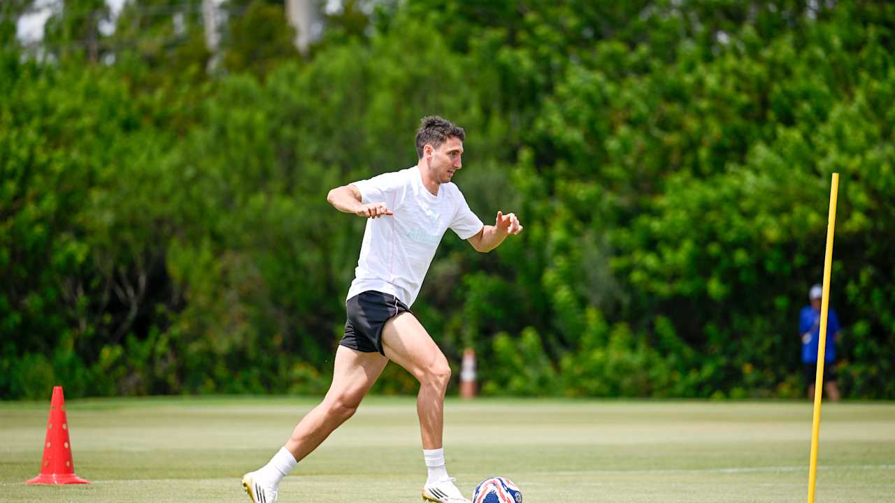 Training Center | Training after Juve-Manchester City