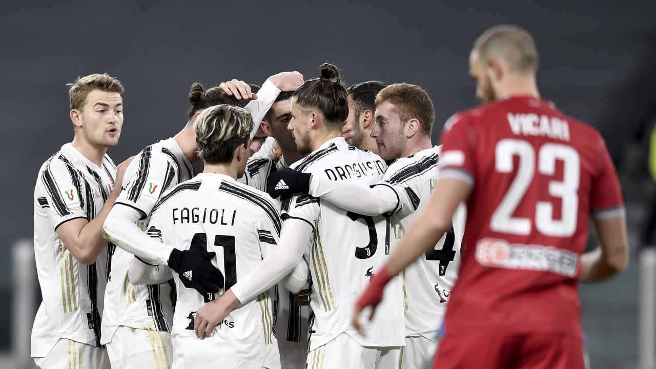 Juventus SPAL Coppa Italia 20202021 Quarterfinals
