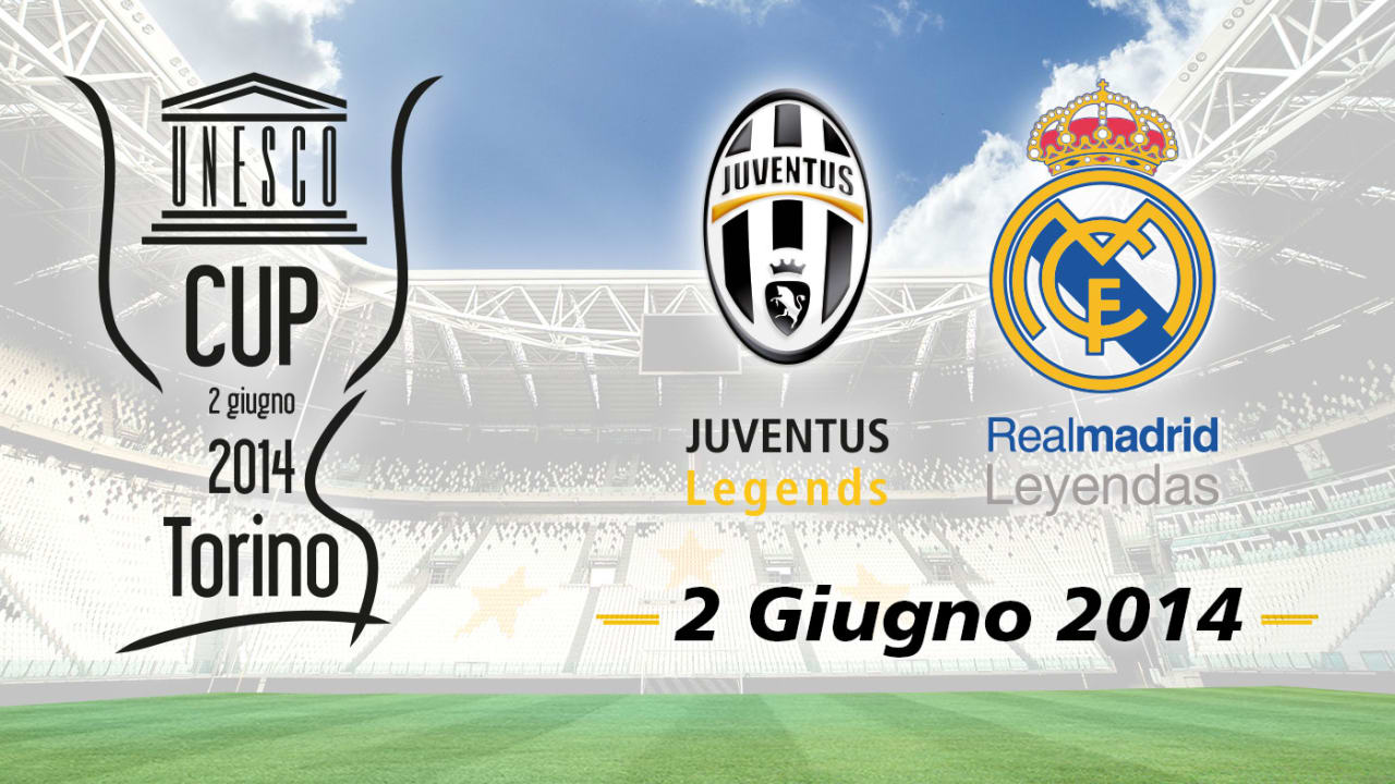 Juventus y Real Madrid: leyendas sobre el césped en la UNESCO CUP - Juventus