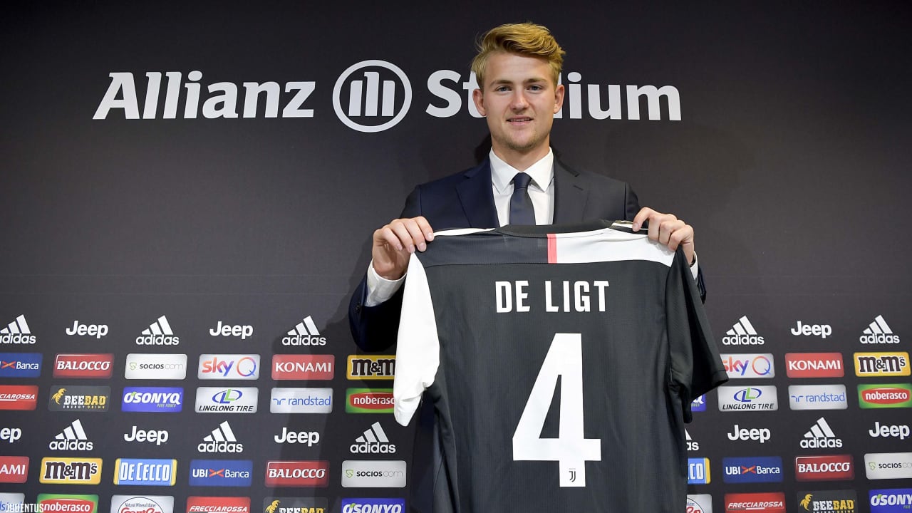 de ligt juventus jersey