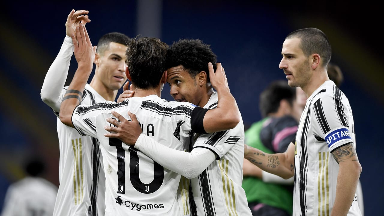 Ronaldo Dybala Secure Win Over Genoa Juventus