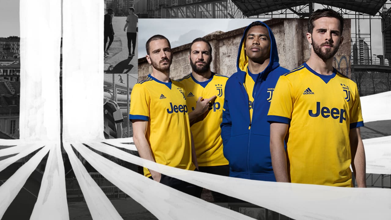 juventus yellow kit