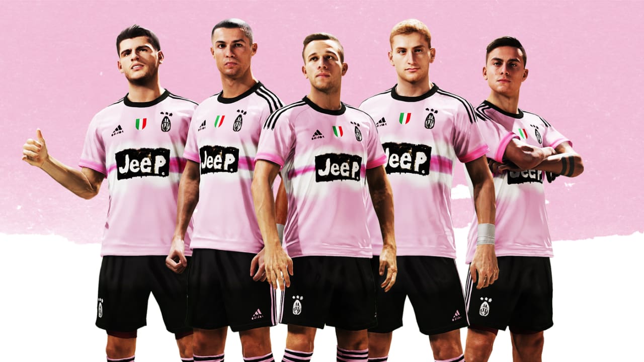 juventus pink jersey