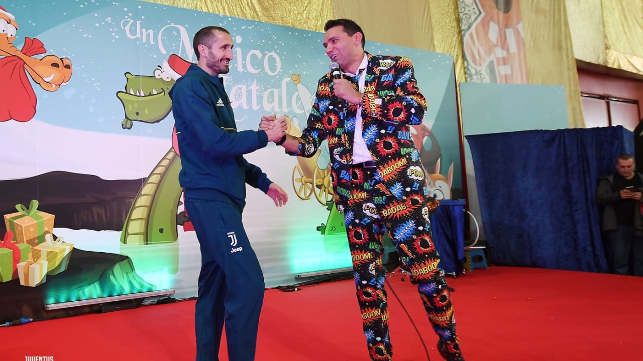 Chillini Lodge Christmas 2022 Party A Christmas Party With Chiellini! - Juventus
