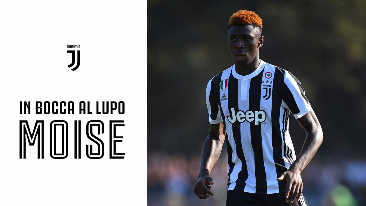 Juventus Moise Kean 18番 シャツ Moise Kean Juventus football