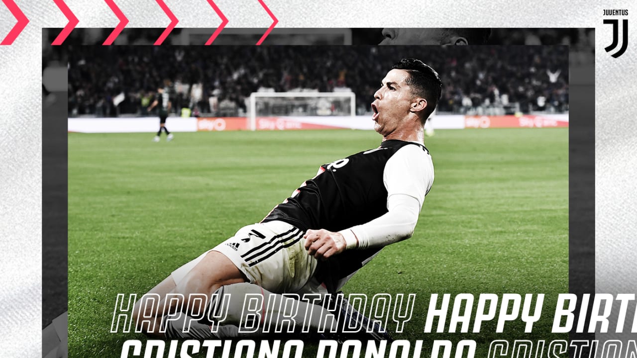 Happy Birthday Cristiano Juventus