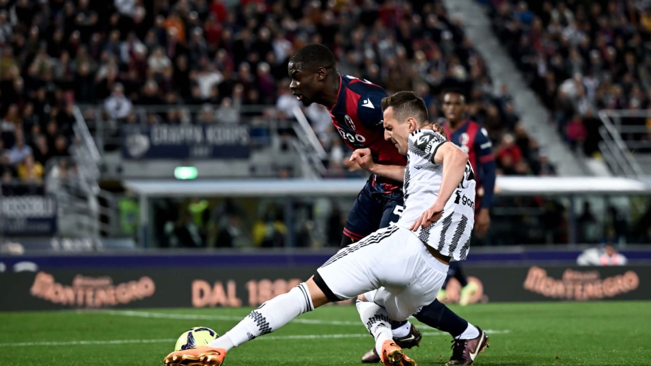 JUVE HELD TO A DRAW AT BOLOGNA Juventus