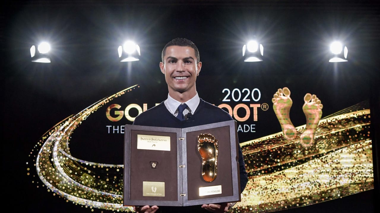 Ronaldo cheap golden football