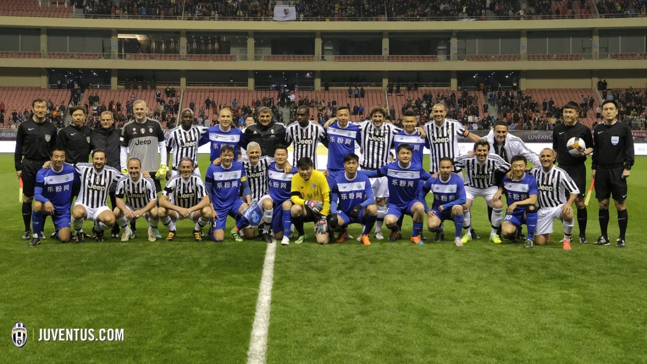 ユベントス レジェンズ 上海を締めくくります Juventus