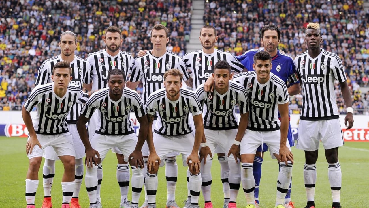 15 16シーズン チームと背番号 Juventus