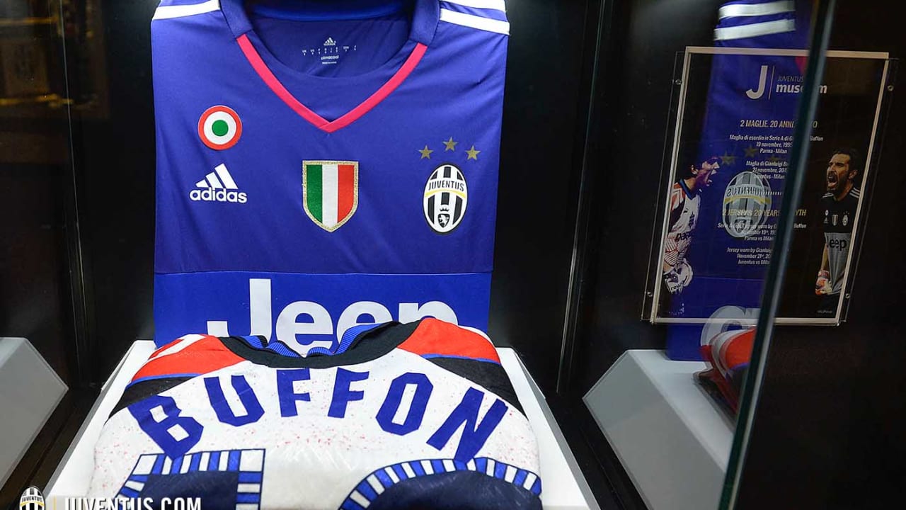 ブッフォンへの称賛が Jミュージアムに展示されます Juventus