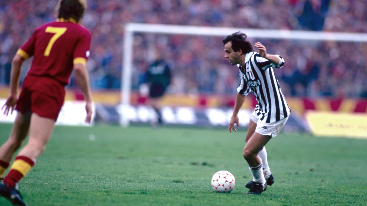 Platini Roma-Juve 