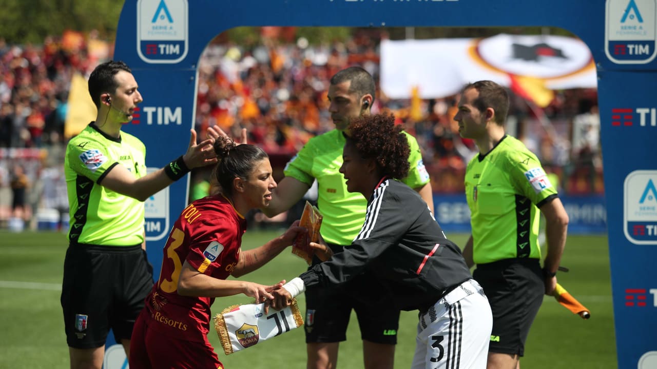 Roma-Juventus Women Bartoli & Gama