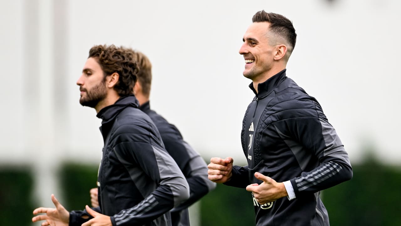 Milik e Loctelli in allenamento al JTC