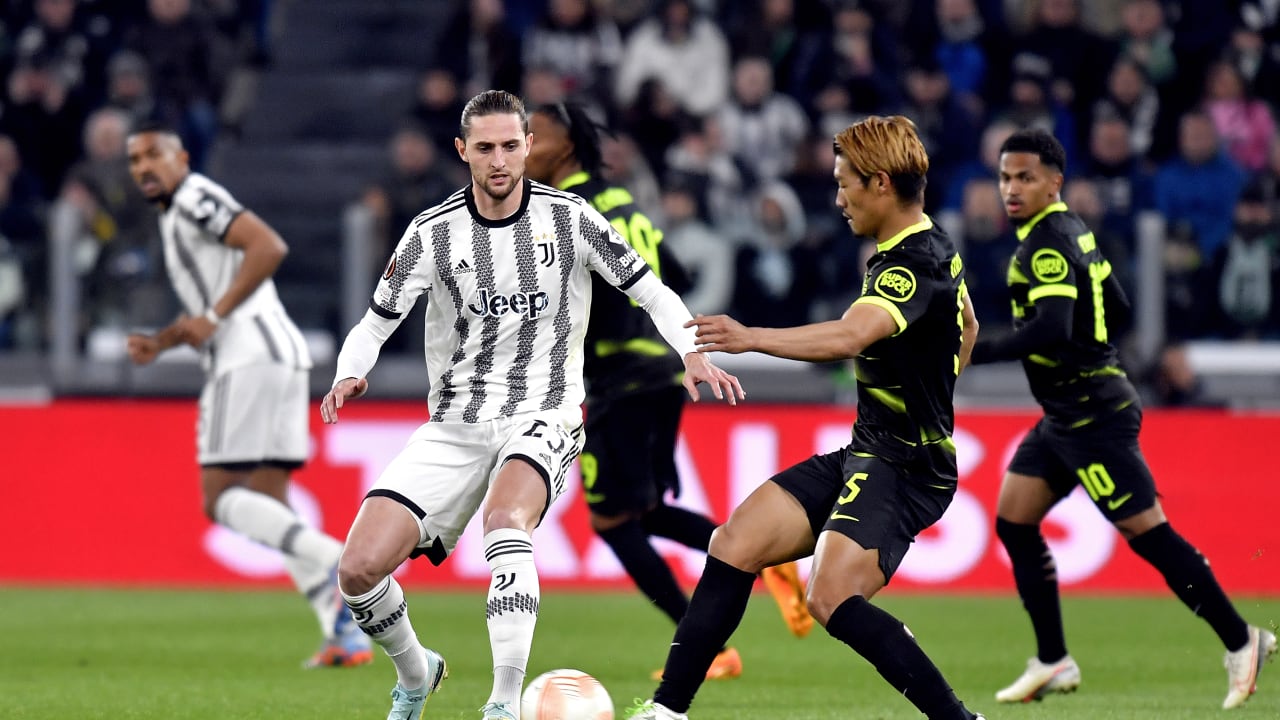 Juventus-Sporting Europa League 22/23 Morita Rabiot