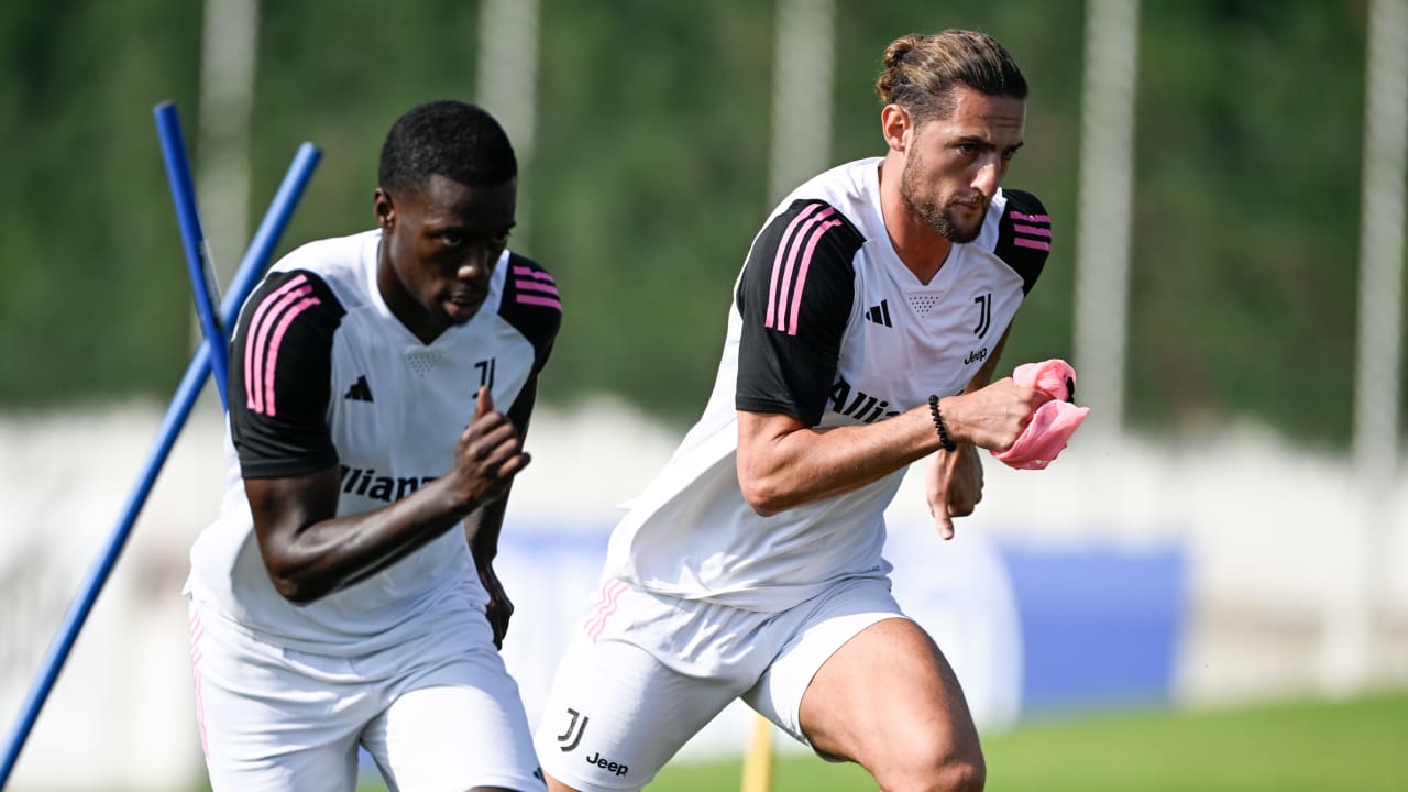 Rabiot e Weah @ JTC