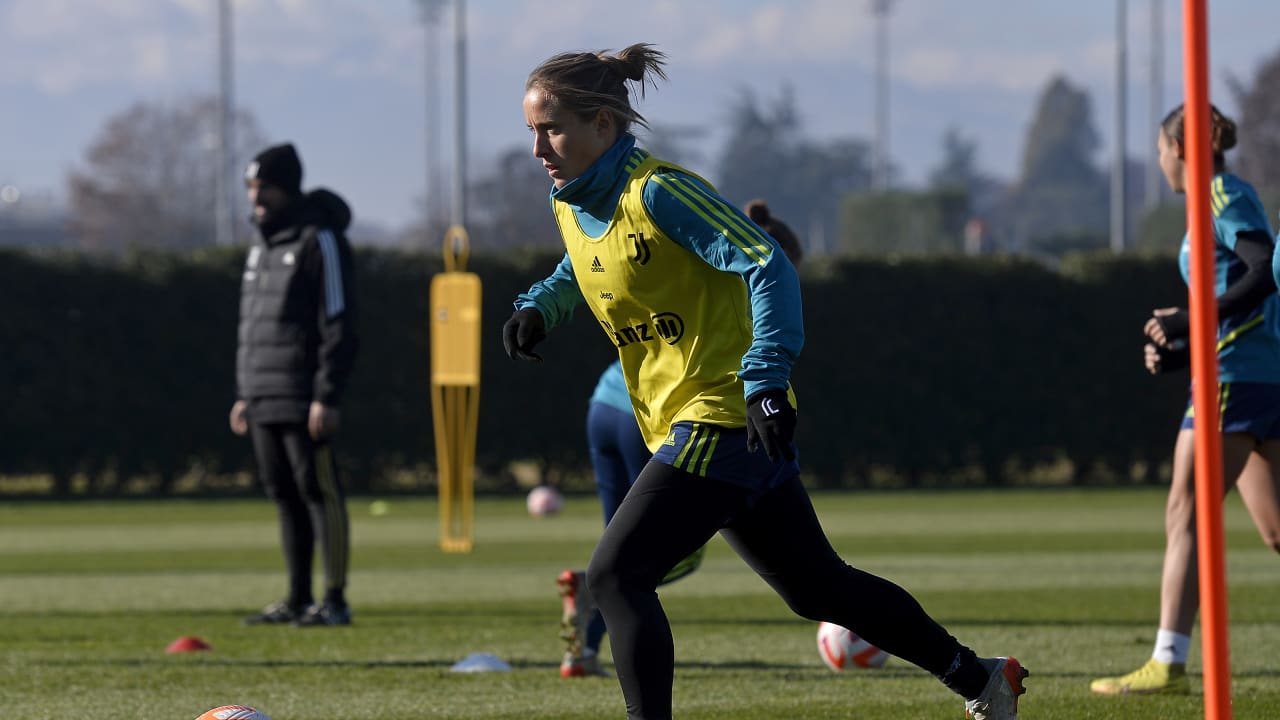 Valentina Cernoia in allenamento