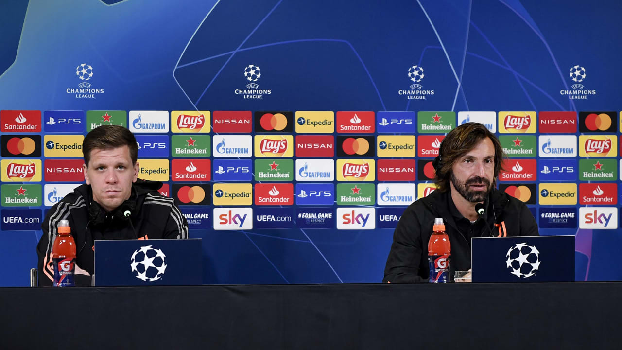 conferenza stampa pirlo szczesny juve ferencvaros14