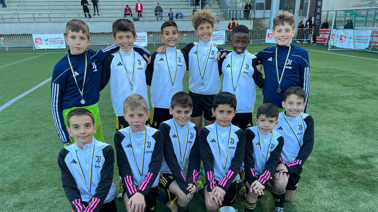 L'Under 10 di Stephan Saporito alla "Brussels Football European Cup"