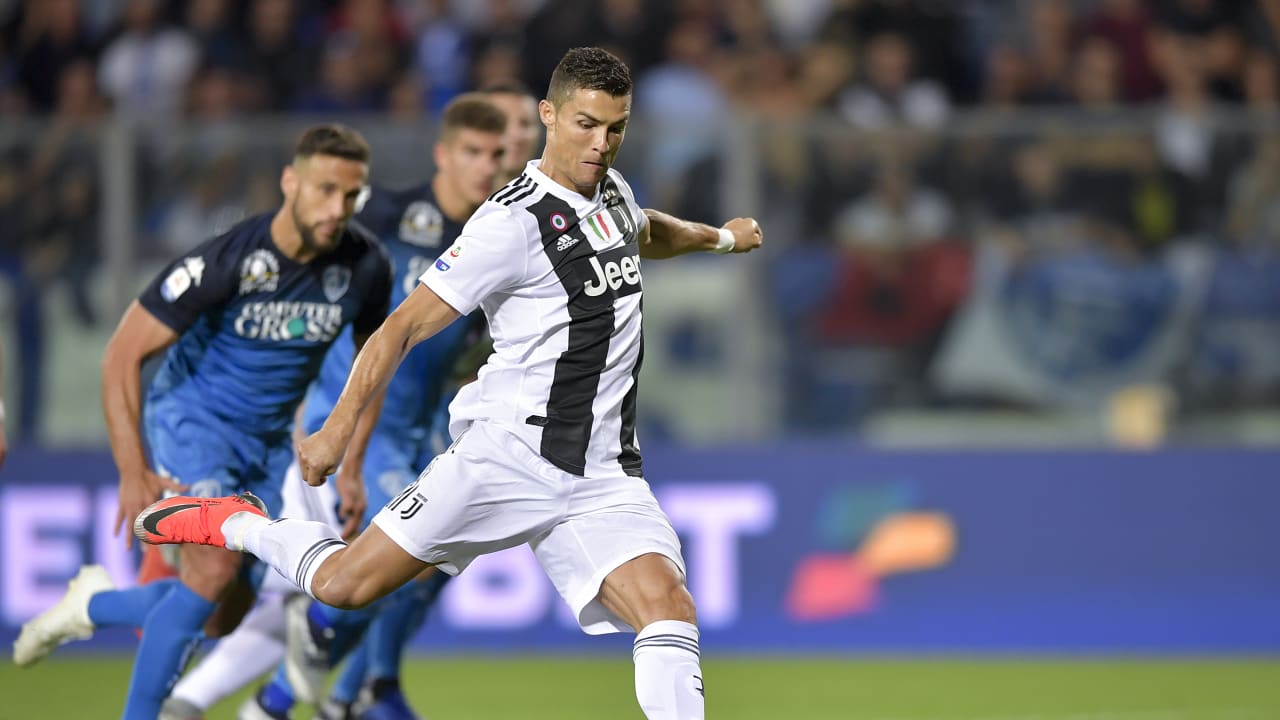 Cristiano Ronaldo in Empoli-Juventus