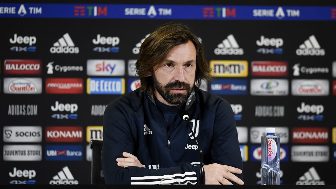 Pirlo conferenza stampa