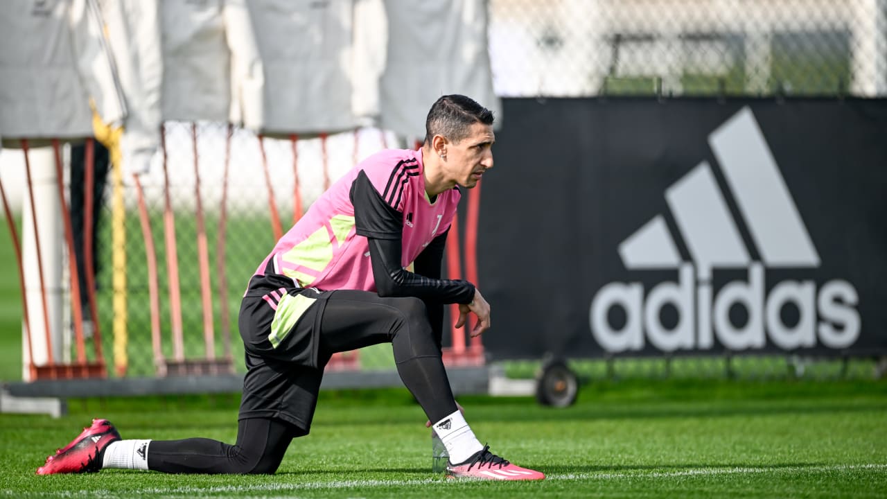 Angel Di Maria in allenamento