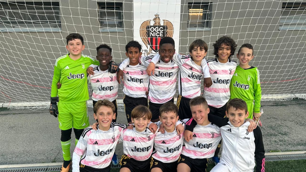 L'Under 11 di Mister La Pira presso il centro sportivo del Nizza