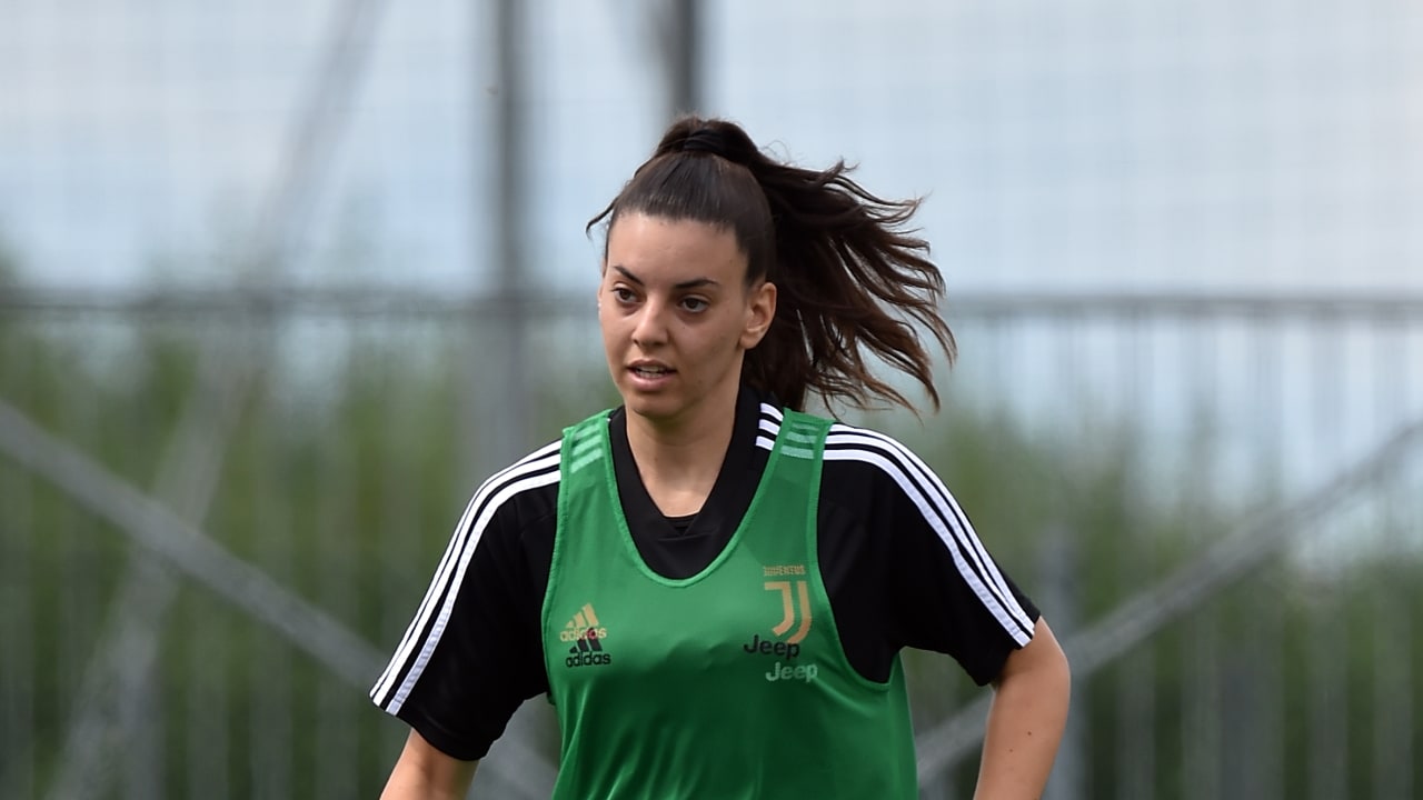 Martina Toniolo in allenamento