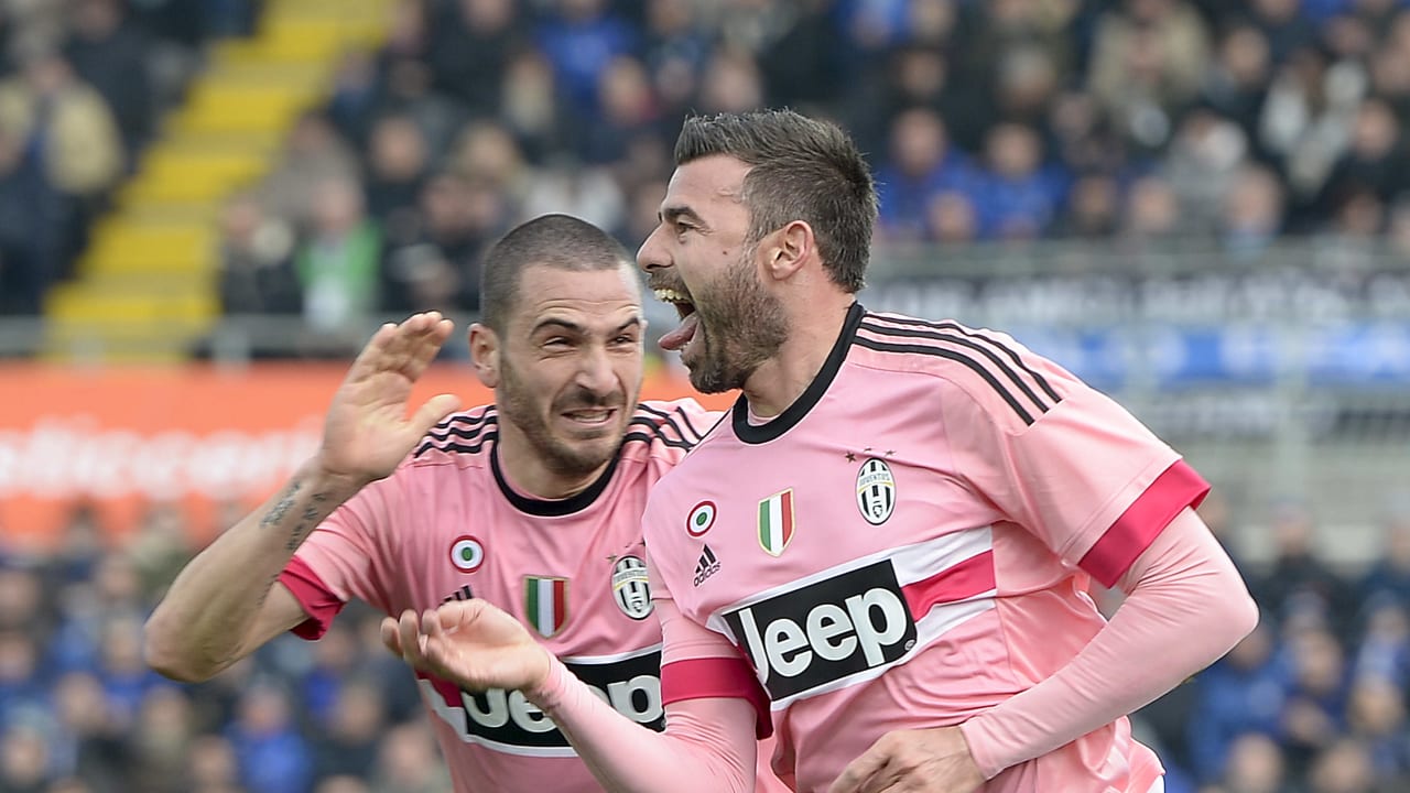 Barzagli Bonucci Atalanta Juve 