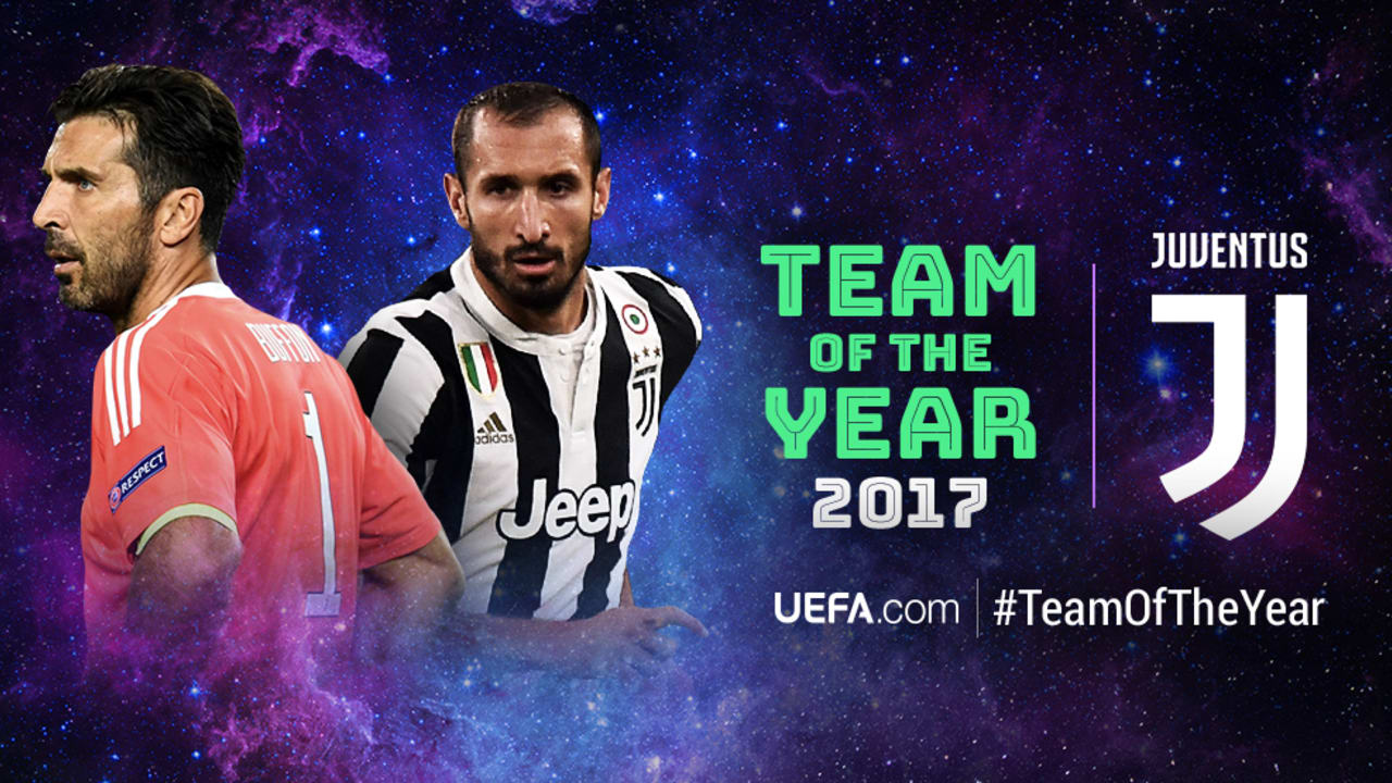 ブッフォンとキエッリーニがファン投票のuefaベスト11に選出 Juventus