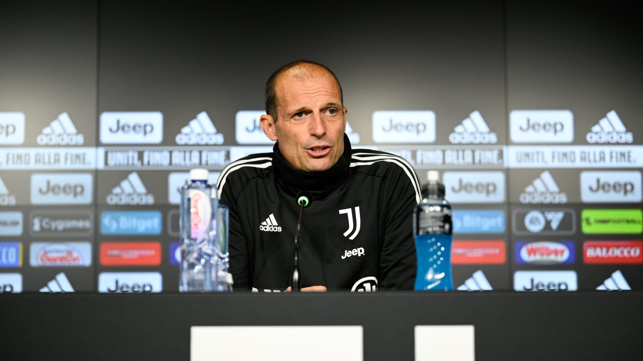 Mister Allegri in conferenza stampa