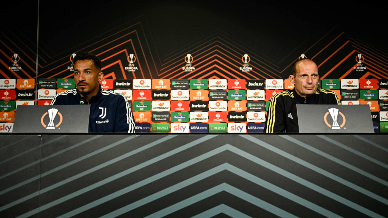 Press conference Danilo and Allegri