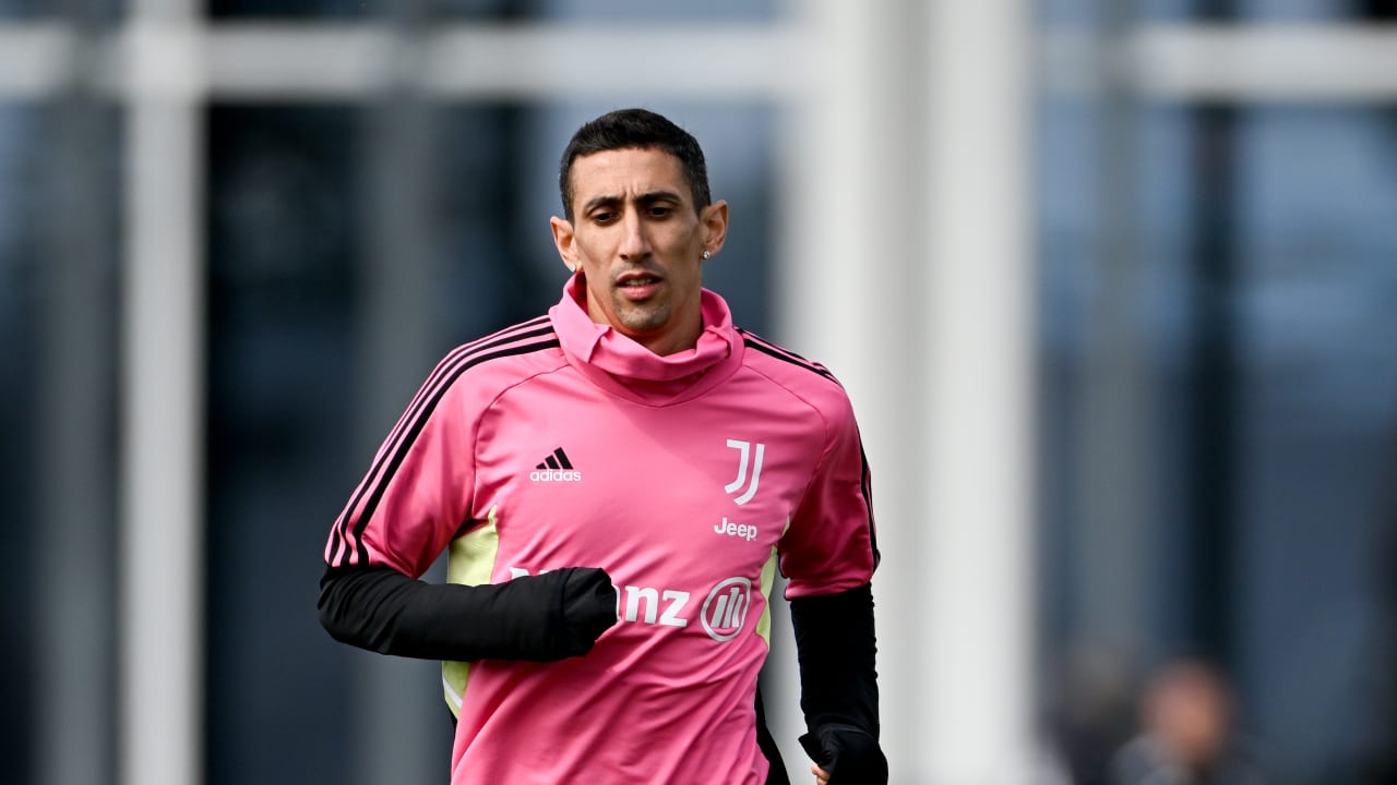 Di Maria in allenamento