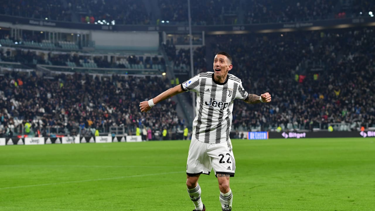 Angel Di Maria all'Allianz Stadium