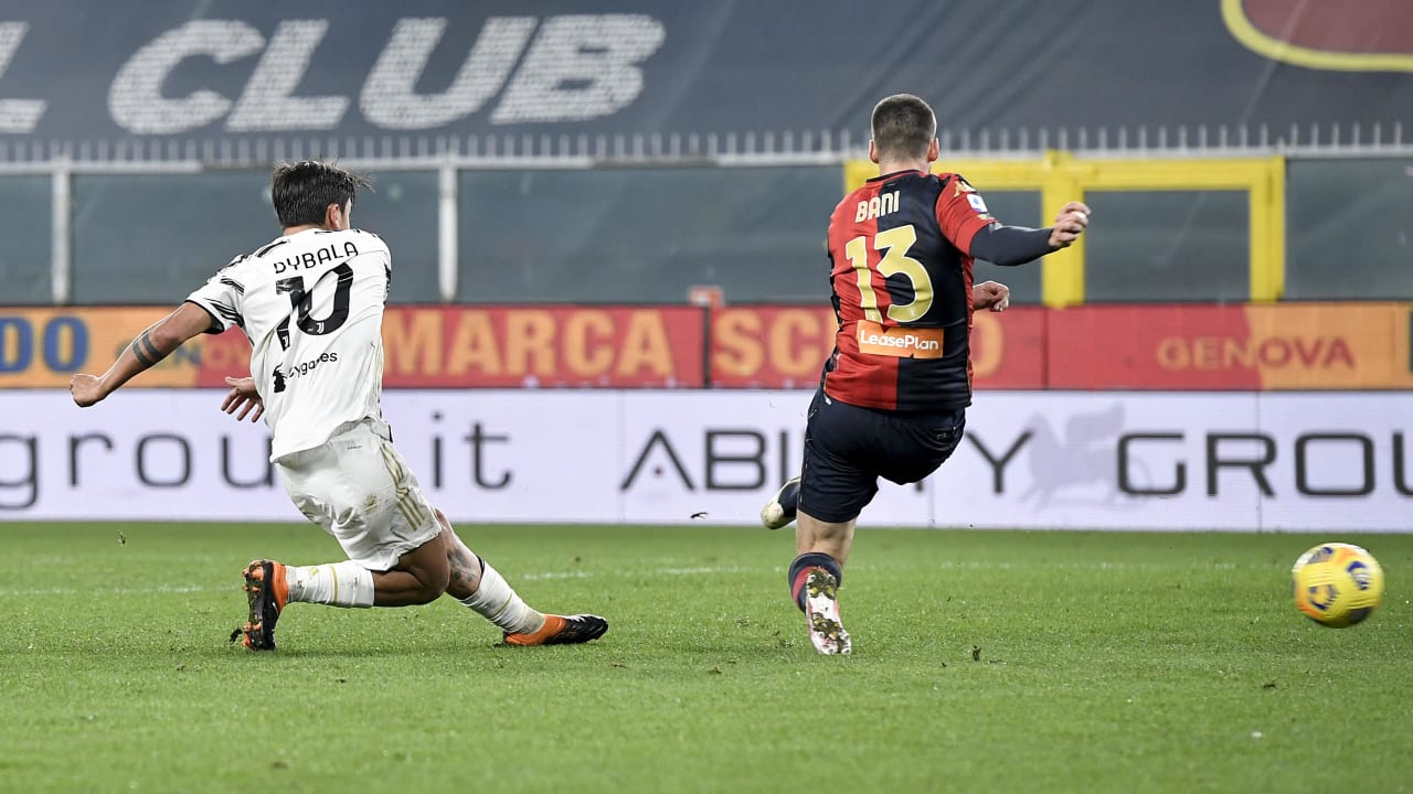 Il gol di Dybala review