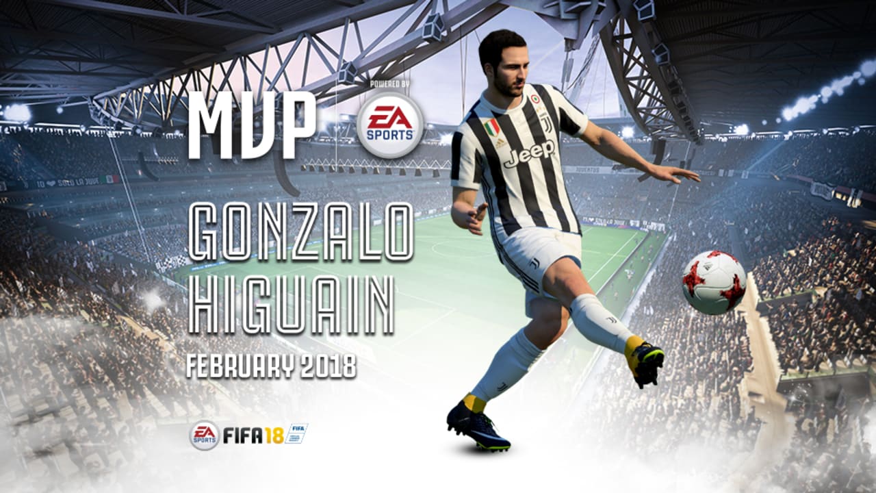 Higuain MVP February 2018