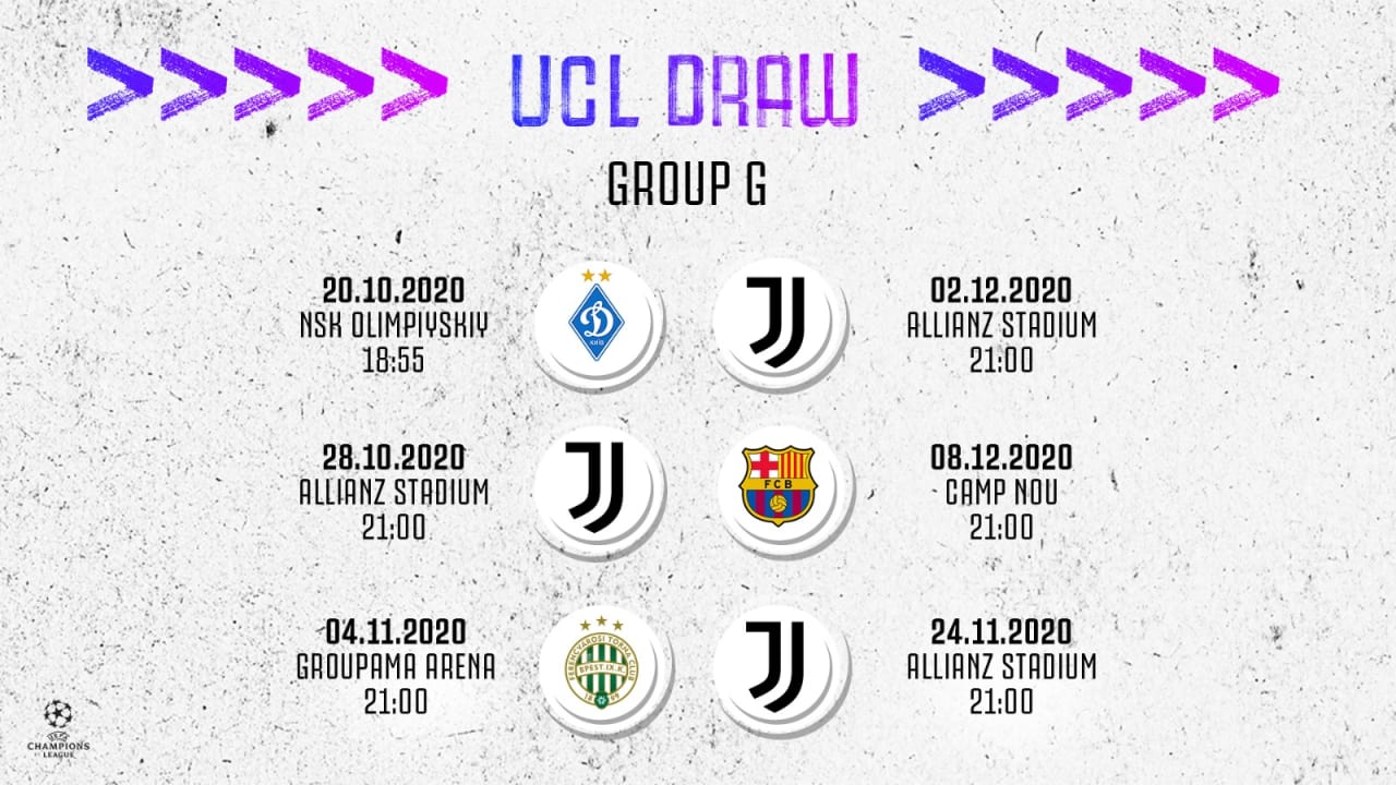 تاریخ و زمان برگزاری مسابقات UCL 