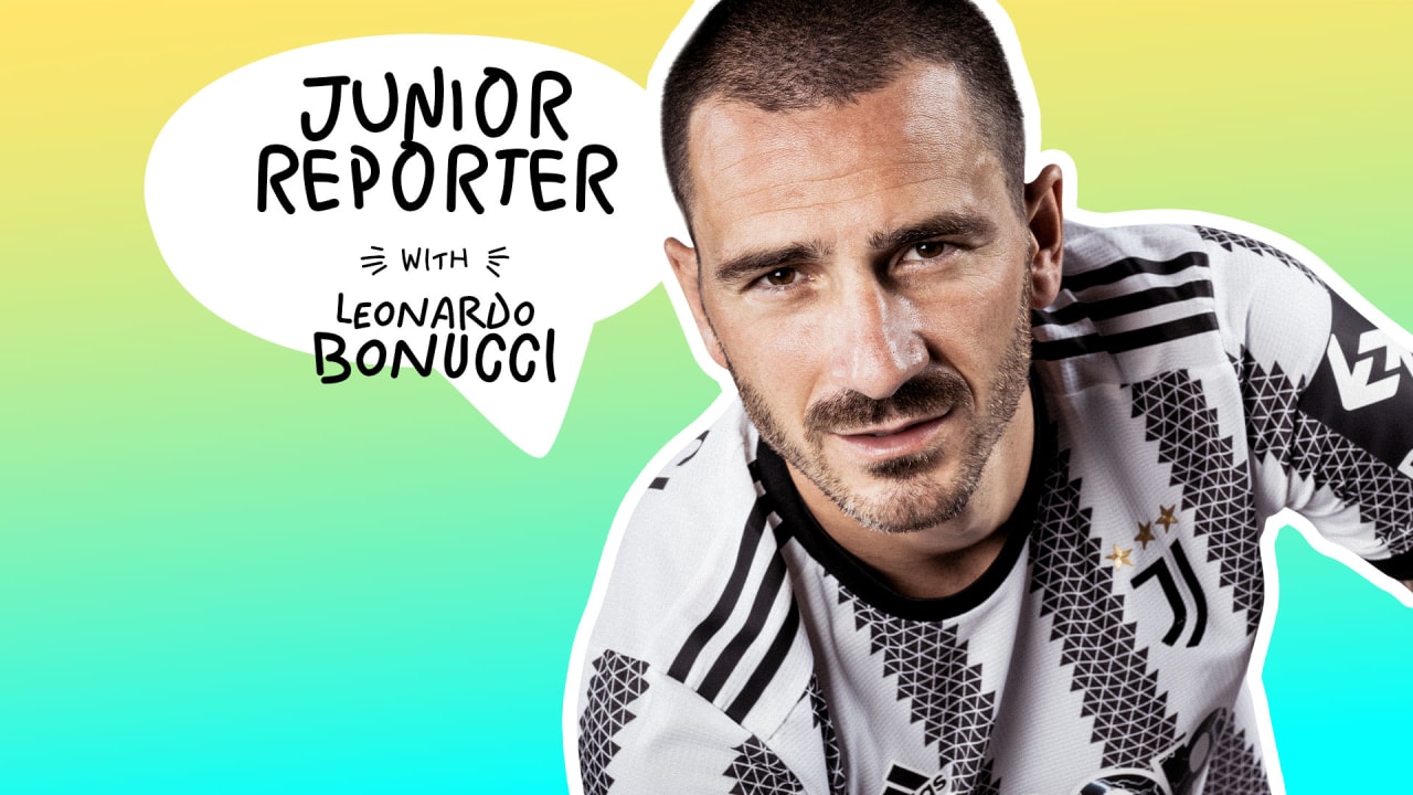 Junior Reporter con Leonardo Bonucci