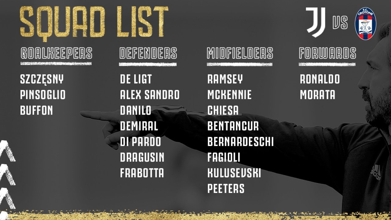 لیست بازیکنان برای بازی با کروتونه