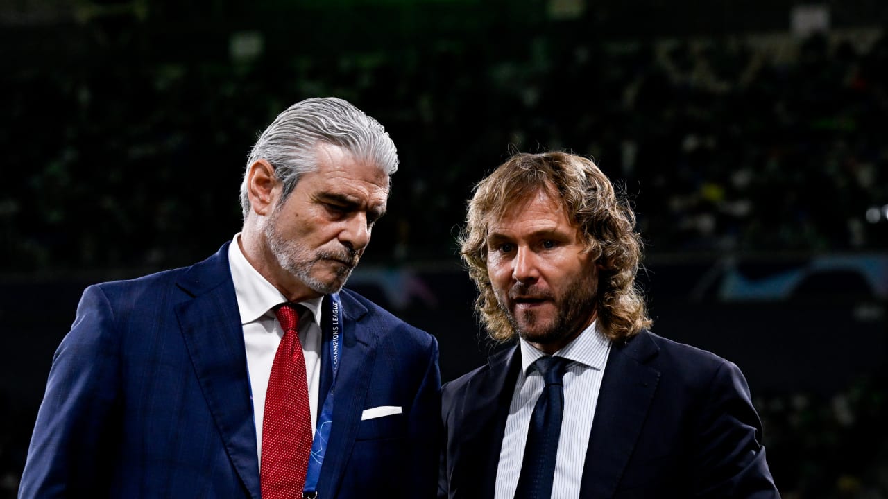 Maurizio Arrivabene e Pavel Nedved