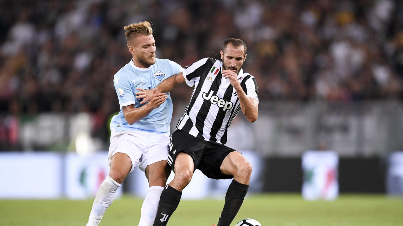 Lazio-Juve Immobile Chiellini