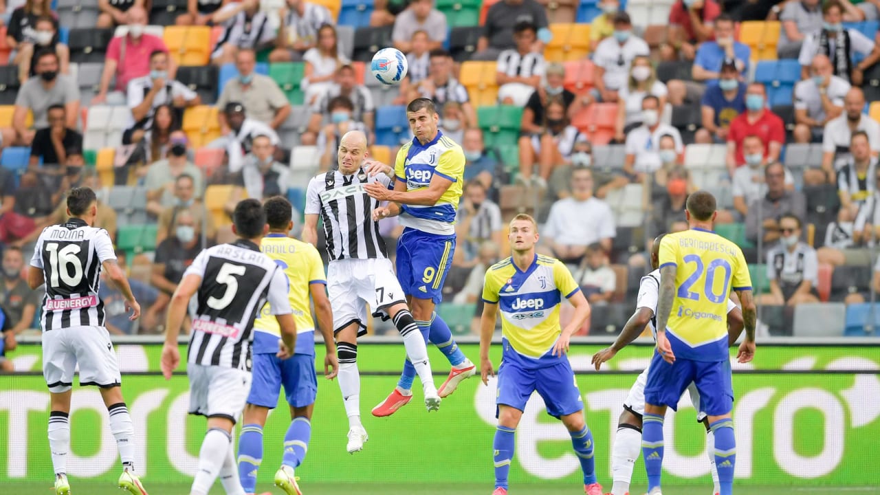 Match Udinese Juventus 22 agosto 2021