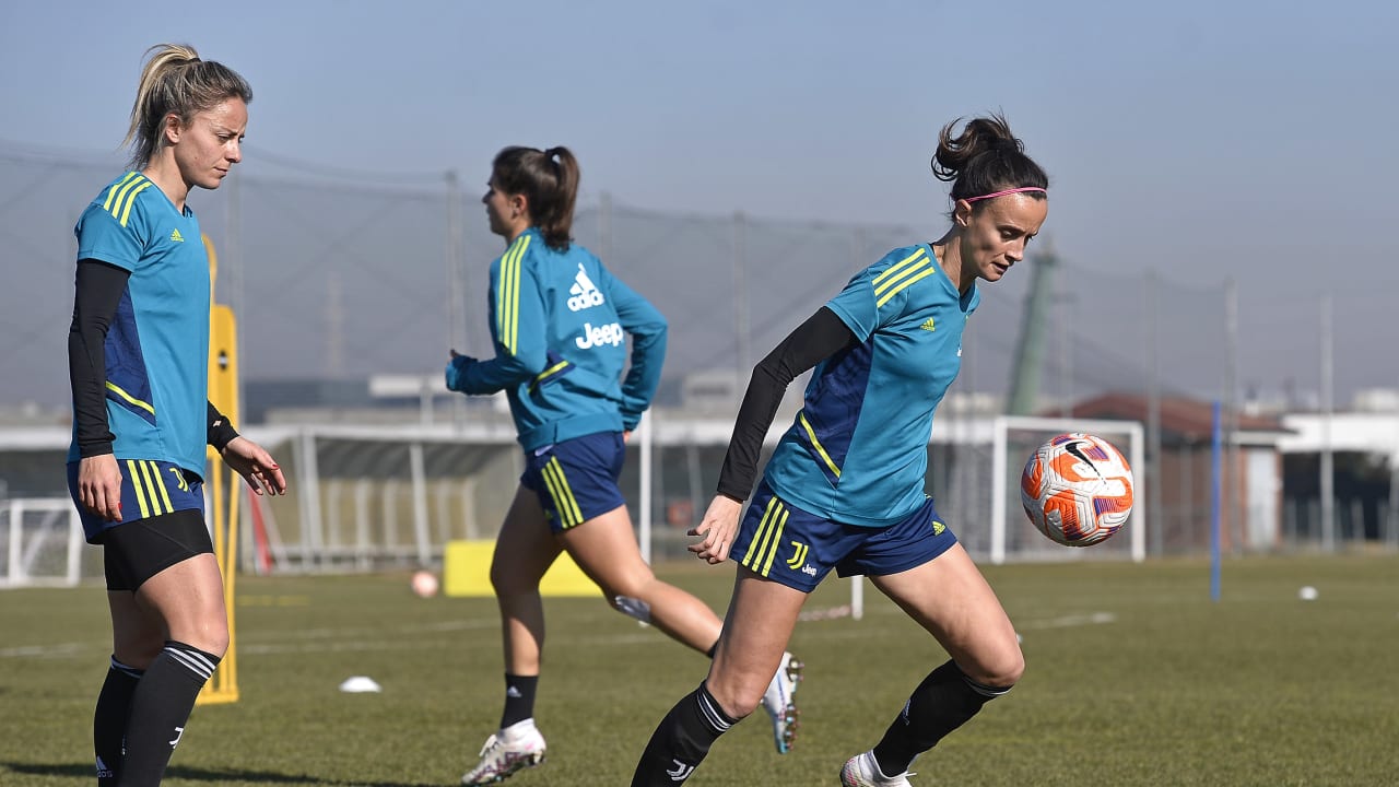 juventus women training 31 jan 23