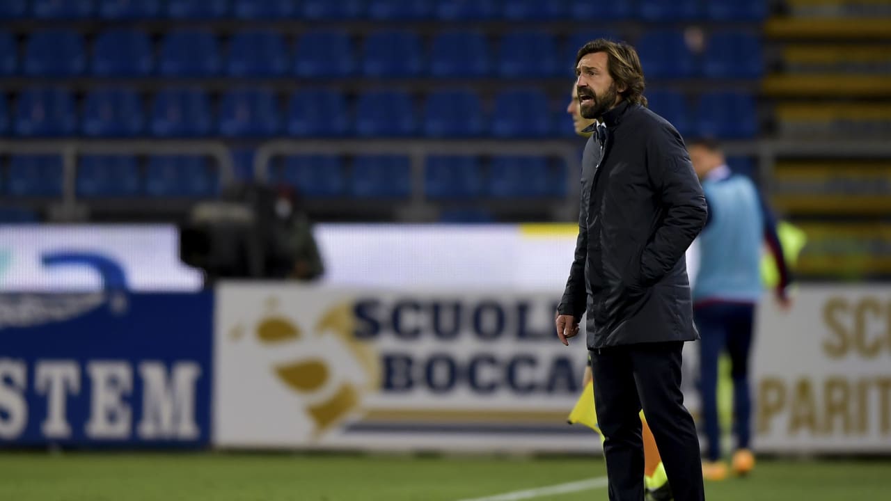 Pirlo Cagliari Juventus 14 marzo 2021