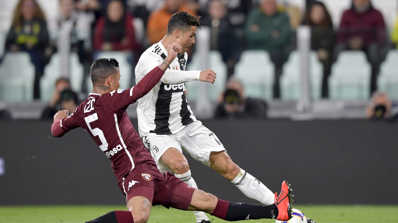 Cristiano Ronaldo in Juventus-Torino