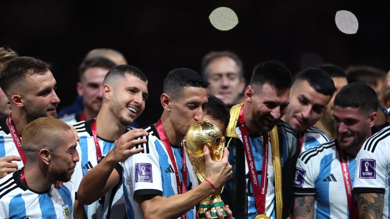 Angel Di Maria Campione del Mondo