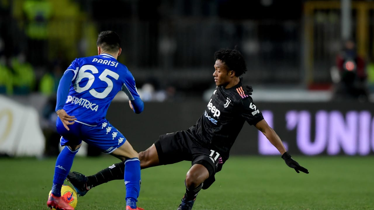 Cuadrado Empoli Juve 