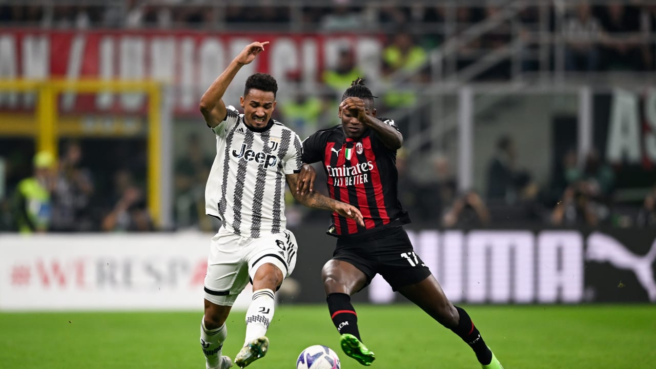 Serie A 2022/23 Milan-Juventus Danilo Leao